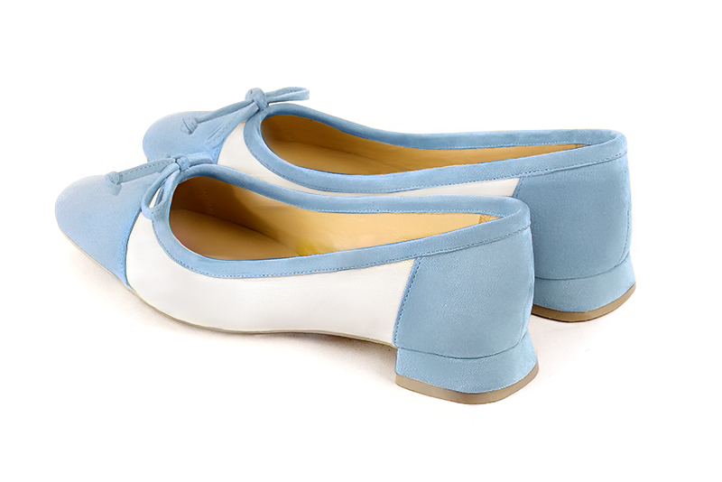 Ballerine discount bleu ciel